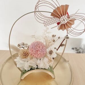 【グラース】プリザーブドフラワー和飾り ハンドメイド
