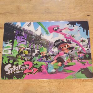 ★☆任天堂Switch スプラトゥーン2 下敷き☆★