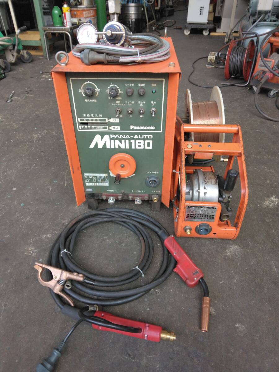 Yahoo!オークション -「mini-180」(半自動溶接機) (溶接機)の Yahoo!オークション -「mini-180」(半自動溶接機) (溶接機)の