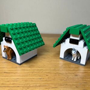 レゴ LEGO 犬小屋(ドッグハウス)2個セットD