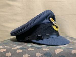 イギリス軍　RAF ロイヤルネービー 真贋不明　中古品　制帽　英軍　空軍　海軍④