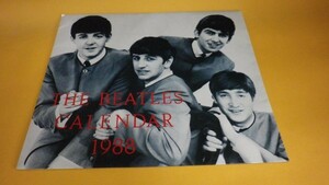 ◎カレンダー◎TheBeatlesビートルズ1988カレンダーCalendar良好