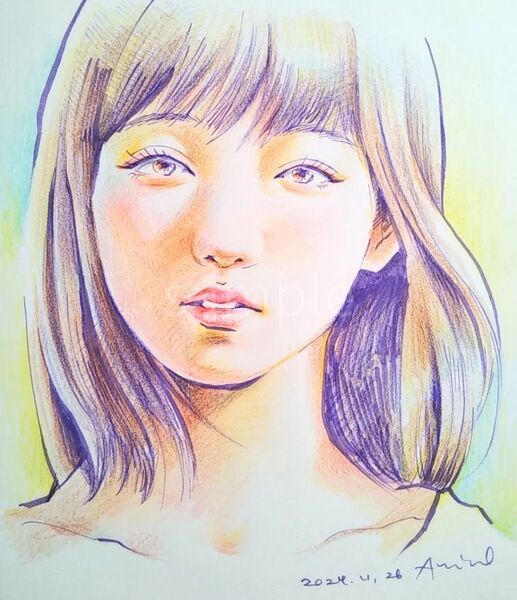 美人画(原画)