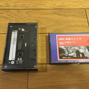 ナカミチ カセットテープ SX C-60ジャンク、BBC英語テープの2本セット