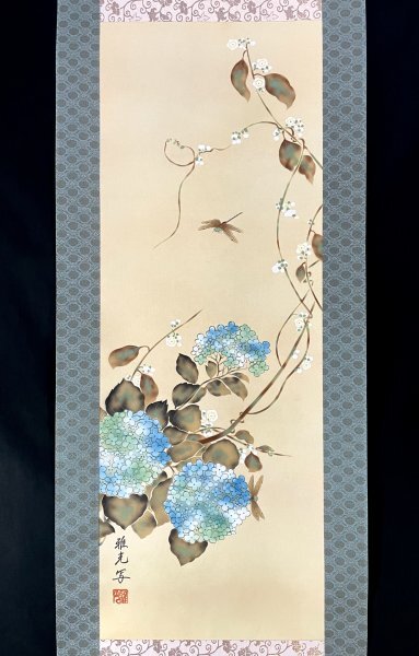 Yahoo!オークション -「掛軸 紫陽花」(日本画) (絵画)の落札相場 Yahoo!オークション -「掛軸 紫陽花」(日本画) (絵画)の落札相場