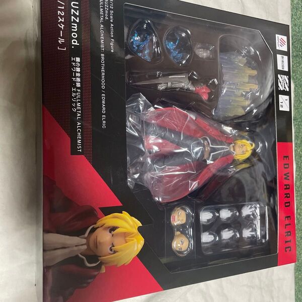 BUZZmod. エドワード・エルリック / 鋼の錬金術師FULLMETAL ALCHEMIST フィギュア 1/12サイズ