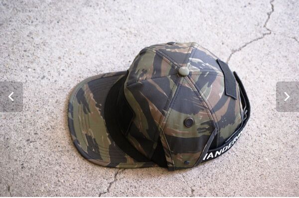 A wandering tailor camo cap 美品 迷彩 定価9000円