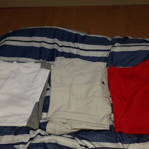 激安! 作業ズボン(綿) オマケに速乾性のTシャツ2枚付き!