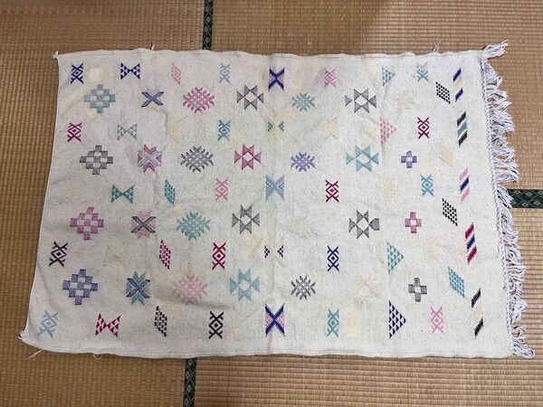 モロッコ キリム ワッザン 絨毯