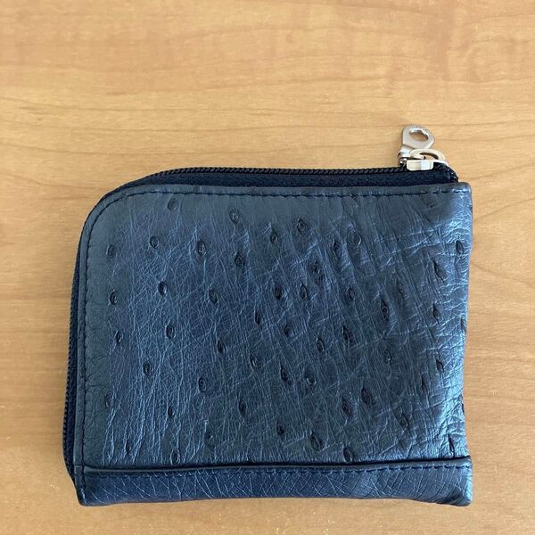RODANIAオーストリッチL字ファスナーコンパクト財布 軽量