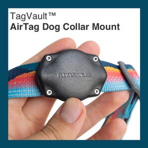 新品未開封|TagVault AirTag Dog Collar Mount ElevationLab ペット首輪用マウント