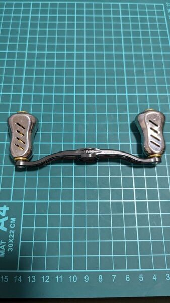 【中古】リブレ クランク フェザー 110 ガンメタ fino+ ゴールド LIVRE CRANK Feather