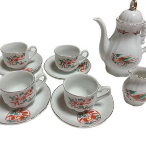 【美品】コーヒーカップ ミルクカップ ポットセット