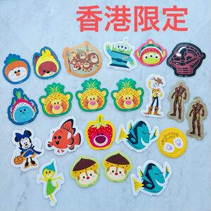 香港ディズニーランド ディズニーランド ステッカー シール まとめ売り 匿名配送 限定 レア