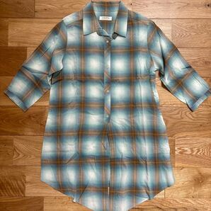 FRAMeWORK フレームワーク チェック ボタン シャツ