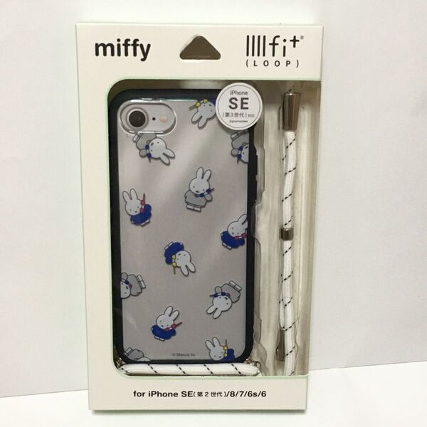 ミッフィー IIIIfit Loop iPhoneSE/8/7/6s/6(4.7インチ)対応ケース テレフォン MF-293NV