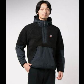 NIKE ナイキ ボアフリースジャケット ボアパーカー ブラック XL