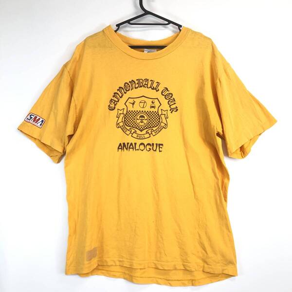 90s USA製 奥田民夫 Tシャツ TOUR 1999 CANNONBALL キャノンボール Lサイズ