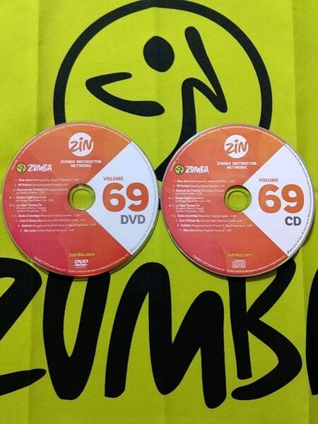 即決! ZUMBA ズンバ ZIN69 CD&DVD インストラクター専用