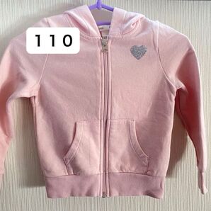 パーカー 裏起毛 H&M 110