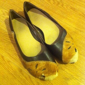 ☆SALE☆ハラコデザインパンプス