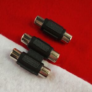 RCA-RCA 中継器セット AVケーブルなどを接続して延長