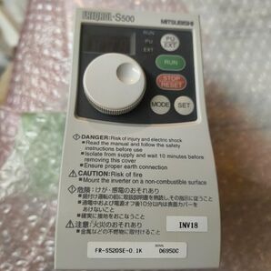 三菱電機 インバータ FR-S520SE-0.1K