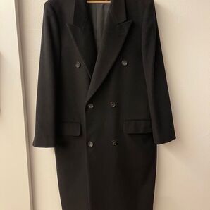 10月末まで値下げします。カシミア ブラック ロングコート