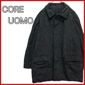 【CORE UOMO】 イタリア製 アルパカジャギーコート ヴィンテージ