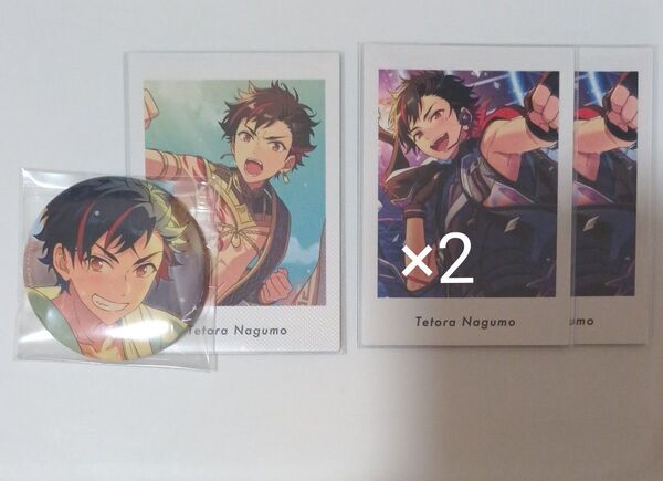 あんスタ 南雲鉄虎 ぱしゃっつ 缶バッジ