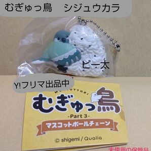 むぎゅっ鳥 part 3 マスコットボールチェーン キーホルダー シジュウカラ フィギュア チャーム 未使用の保管品