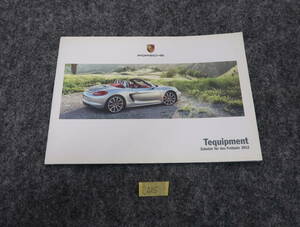 Porsche model range catalog 2012 year 23 page Panamera 918 Boxster 958 Cayenne 99 1 pcs country tech ip men toC415 postage 370