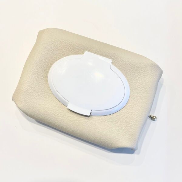 おしりふきポーチ(light ivory)おしりふきケース