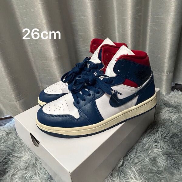 NIKEJORDAN MID FrenchBlue 26cm