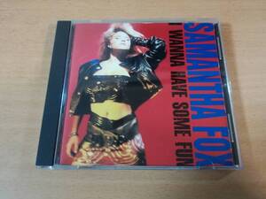 サマンサ・フォックスCD「赤い誘惑」SAMANTHA FOX●