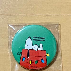スヌーピーミュージアム クリスマス限定 缶バッジ