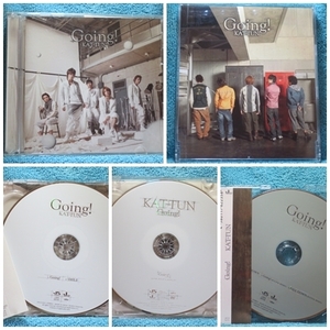 [2CD+DVD] KAT-TUN / Going! ＜初回限定盤1+通常盤＞2セット☆帯付き