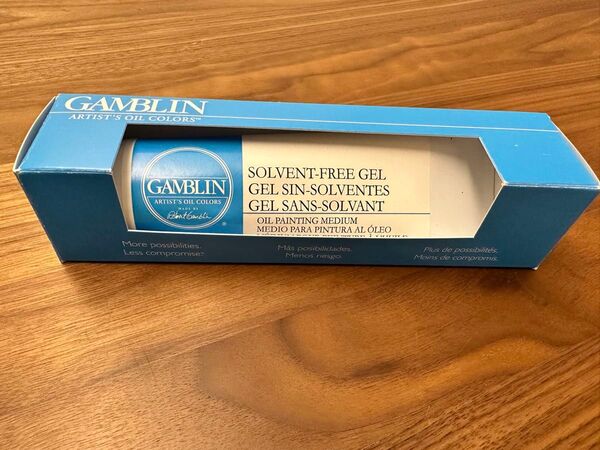Gamblin Solvent Free Gel 150ml 無溶剤ジェル