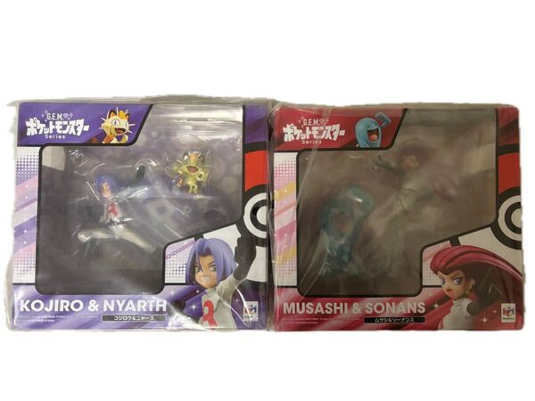 ポケットモンスター G.E.Mシリーズ ムサシ&ソーナンスコジロウ&ニャース 2種セット