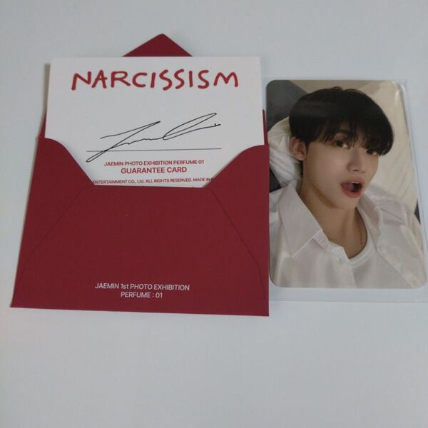 NCT DREAM ジェミン NARCISSISM Perfume01付属トレカ&GUARANTEE カードセット