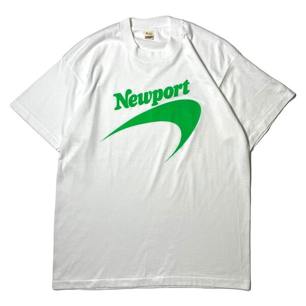 80s USA製 Newport Vintage Logo Tee Tshirt