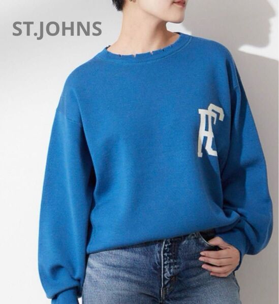 新品タグ付☆ ST.JOHNS 3RD CLUB FLANKLIN ニット