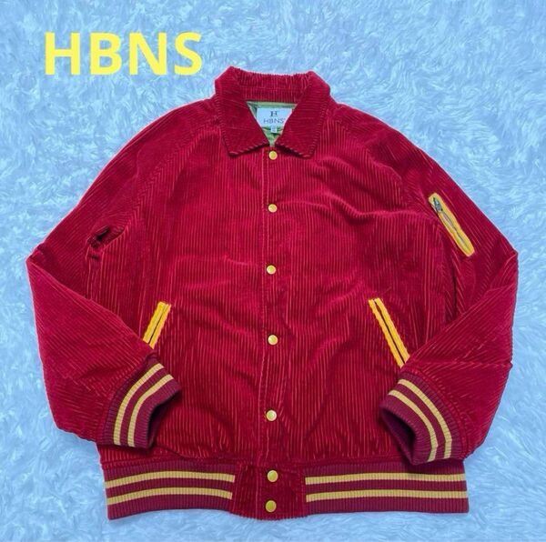 HBNS ハバノス キルティング コーデュロイ ジャンパー ジャケット ブルゾン