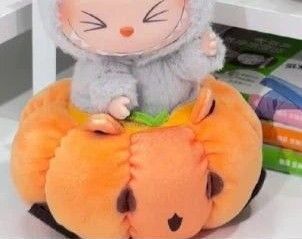 GONG Original Series Plush Toy Car かぼちゃ ハロウィン 未開封 南瓜