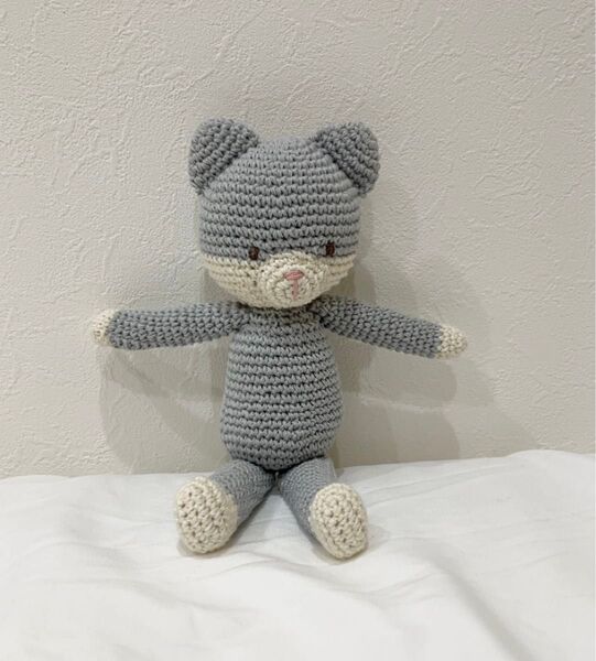 【ハンドメイド】あみぐるみ ねこ