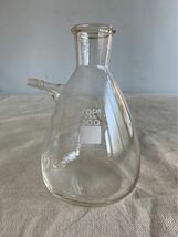 変わった形のガラス瓶ビン 吹き硝子ゆらゆら気泡フラワーベース花瓶花器古道具アンティークビンテージコレクションインテリアディスプレイ_画像1