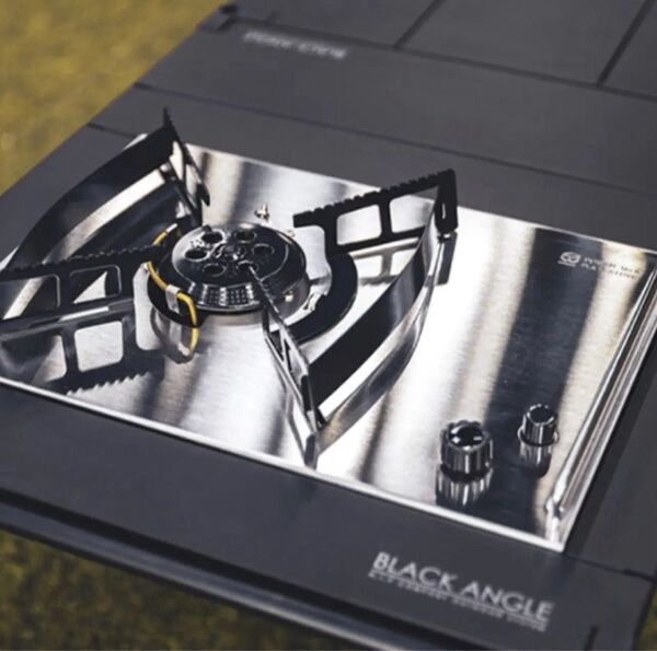 POWER PLATE STOVE No.6 GASWARE パワープレート ハイパワーコンロ ブラック ガスコム