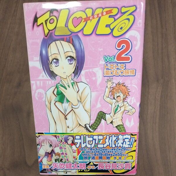 【2冊まで同梱可】To LOVEる とらぶる Vol.2 古本 JUMP COMICS 集英社 矢吹健太朗