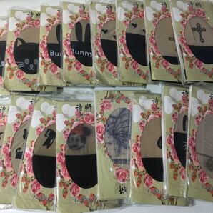 タトゥーストッキング 2点セット 新品 イベント コスプレ
