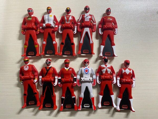 海賊戦隊ゴーカイジャー レンジャーキー レッド ver. 11本セット